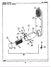 Heater (Lse9900afl,Afw) (Lse9900afl) (Lse9900afw) parts for Maytag Laundry Center LSE9900AFE from AppliancePartsPros.com