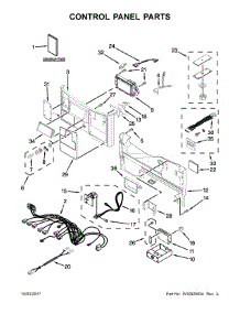Control Panel Parts parts for Maytag Laundry Center MLE22PRAZW0 from AppliancePartsPros.com