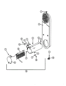 Heater parts for Maytag Laundry Center LSE7806ABQ from AppliancePartsPros.com