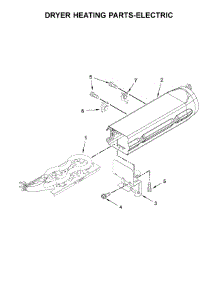 Dryer Heating Parts-Electric parts for Maytag Laundry Center MLG22PRAWW0 from AppliancePartsPros.com