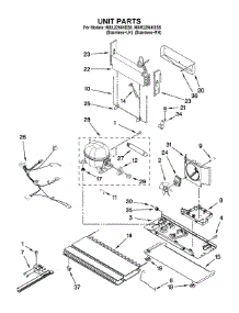 Unit Parts parts for Maytag Bottom-Mount Refrigerator MBL2256KES5 from AppliancePartsPros.com