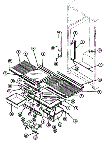 Shelves & Accessories (Rtc1500cae / Dh01a) (Rtc1500cal / Dh02a) (Rtc1500cge / Df17a) parts for Maytag Refrigerator RTC1500CGE/DF17A from AppliancePartsPros.com