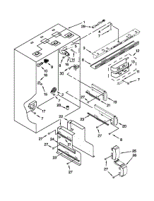 Refrigerator Liner Parts parts for Jenn-Air Bottom-Mount Refrigerator JF42NXFXDW05 from AppliancePartsPros.com