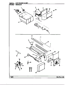 Ice Maker & Bin parts for Maytag Refrigerator HRNS2419/BP88A from AppliancePartsPros.com