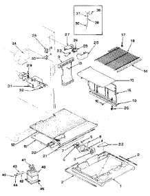 Freezer Compartment parts for Jenn-Air Top-Mount Refrigerator JRTD226LB-MBJ82A from AppliancePartsPros.com