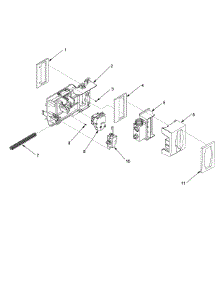 Controls parts for Maytag Side-By-Side Refrigerator PSD264LGRQ-PPSD264LGC0 from AppliancePartsPros.com