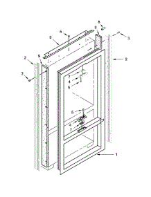 Cabinet Trim Parts parts for Jenn-Air Bottom-Mount Refrigerator JF42NXFXDE01 from AppliancePartsPros.com