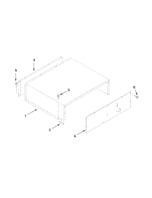 Top Grille And Unit Cover Parts parts for Jenn-Air Bottom-Mount Refrigerator JF42NXFXDE01 from AppliancePartsPros.com