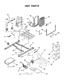 Unit Parts parts for Maytag Side-By-Side Refrigerator MSS25C4MGB00 from AppliancePartsPros.com
