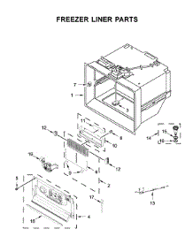 Freezer Liner Parts parts for Jenn-Air Bottom-Mount Refrigerator JFFCC72EFP02 from AppliancePartsPros.com