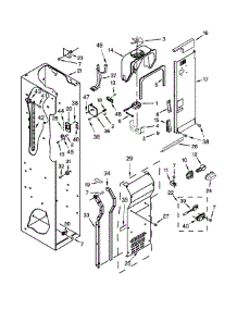 Freezer Liner And Air Flow Parts parts for Jenn-Air Side-By-Side Refrigerator JS48SEDUDW20 from AppliancePartsPros.com