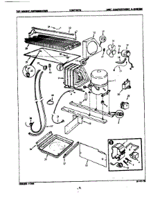Unit Compartment & System parts for Maytag Refrigerator CDNT18T9A/8B29A from AppliancePartsPros.com