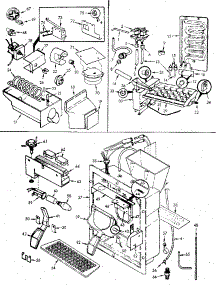 Refrigerator / Ice Maker parts for Jenn-Air Top-Mount Refrigerator JRT214B/M8C01A from AppliancePartsPros.com
