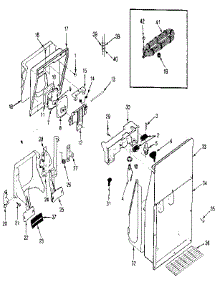 Ice & Water Dispenser parts for Jenn-Air Top-Mount Refrigerator JRTD226LB-MAJ82A from AppliancePartsPros.com