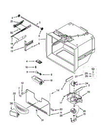 Freezer Liner Parts parts for Jenn-Air Bottom-Mount Refrigerator JFC2290RTB00 from AppliancePartsPros.com