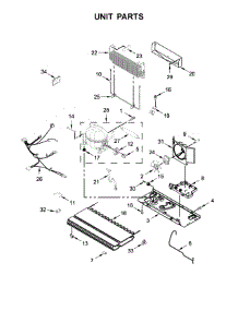 Unit Parts parts for Maytag Bottom-Mount Refrigerator MFI2570FEZ05 from AppliancePartsPros.com