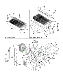 Unit Compartment & System parts for Maytag Top-Mount Refrigerator RTD17A-AH31D from AppliancePartsPros.com