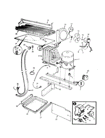 Unit Compartment & System parts for Maytag Top-Mount Refrigerator BDNT22L9K/AA87B from AppliancePartsPros.com