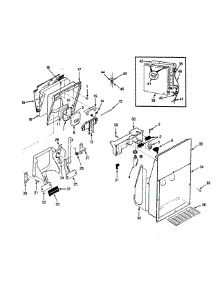 Ice & Water Dispenser parts for Maytag Top-Mount Refrigerator BDNT22L9K/AA87B from AppliancePartsPros.com