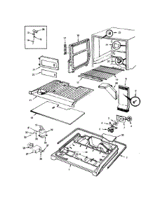 Freezer Compartment parts for Maytag Top-Mount Refrigerator BDNT22L9K/AA87B from AppliancePartsPros.com