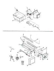 Ice Maker & Bin parts for Maytag Top-Mount Refrigerator BDNT22L9K/AA87B from AppliancePartsPros.com