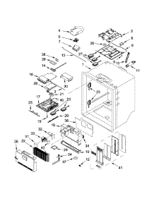 Refrigerator Liner Parts parts for Jenn-Air Bottom-Mount Refrigerator JFX2897DRM02 from AppliancePartsPros.com