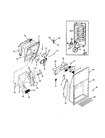 Ice & Water Dispenser parts for Maytag Top-Mount Refrigerator CDNT22V9A-AC88A from AppliancePartsPros.com