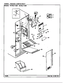 Shelves & Accessories parts for Maytag Refrigerator GDNT18M92/CF45B from AppliancePartsPros.com