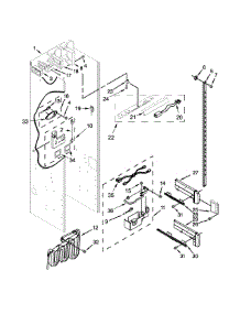 Refrigerator Liner Parts parts for Jenn-Air Side-By-Side Refrigerator JS42PPDUDE00 from AppliancePartsPros.com