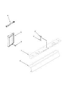 Control Panel Parts parts for Jenn-Air Side-By-Side Refrigerator JS48SSDUDE00 from AppliancePartsPros.com