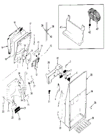 Ice & Water Dispenser parts for Jenn-Air Side-By-Side Refrigerator JRSD246B/MBQ82A from AppliancePartsPros.com