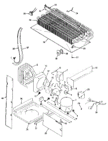 Unit Compartment & System parts for Jenn-Air Top-Mount Refrigerator JRTD226LB-MBJ84A from AppliancePartsPros.com