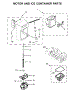 Motor And Ice Container Parts