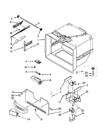 Freezer Liner Parts parts for Jenn-Air Bottom-Mount Refrigerator JFC2290REY00 from AppliancePartsPros.com