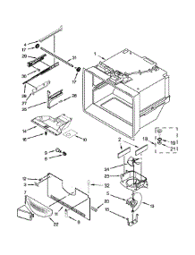 Freezer Liner Parts parts for Jenn-Air Bottom-Mount Refrigerator JFC2089BEP00 from AppliancePartsPros.com