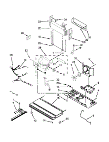 Unit Parts parts for Jenn-Air Bottom-Mount Refrigerator JFC2089BEP00 from AppliancePartsPros.com