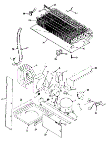 Unit Compartment & System parts for Jenn-Air Top-Mount Refrigerator JRT172RB/MBJ21A from AppliancePartsPros.com