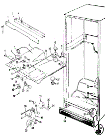 Fresh Food Compartment parts for Jenn-Air Top-Mount Refrigerator JRT172RB/MBJ21A from AppliancePartsPros.com
