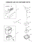 Icemaker And Ice Container Parts