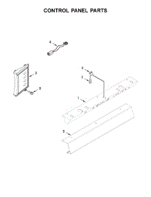 Control Panel Parts parts for Jenn-Air Side-By-Side Refrigerator JS48SSDUDE01 from AppliancePartsPros.com