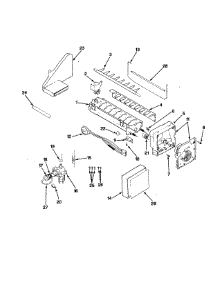 Optional Ice Maker Kit parts for Maytag Top-Mount Refrigerator RTD23A-AH93A from AppliancePartsPros.com