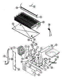 Unit parts for Maytag Top-Mount Refrigerator RTP1700CAE-DH32A from AppliancePartsPros.com