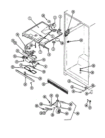 Fresh Food Compartment parts for Maytag Top-Mount Refrigerator RTP1700CAE-DH32A from AppliancePartsPros.com