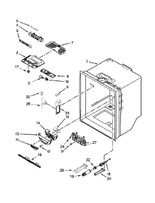 Refrigerator Liner Parts parts for Jenn-Air Bottom-Mount Refrigerator JFC2290REM00 from AppliancePartsPros.com