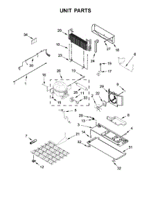 Unit Parts parts for Maytag Bottom-Mount Refrigerator MFT2772HEZ00 from AppliancePartsPros.com