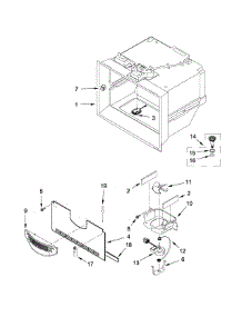 Freezer Liner Parts parts for Jenn-Air Bottom-Mount Refrigerator JFX2897DRM01 from AppliancePartsPros.com