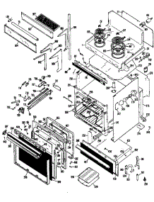 Range Assembly parts for Hot Point Electric Range RH962N*K2 from AppliancePartsPros.com