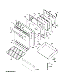 Door & Drawer Parts parts for Hot Point Electric Range RB787DP3WW from AppliancePartsPros.com