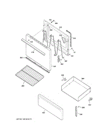 Door & Drawer Parts parts for Hot Point Electric Range RB525DH3BB from AppliancePartsPros.com