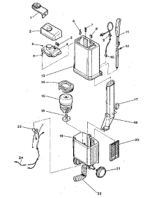 Cleaner Housing Assembly parts for Electrolux Upright Vacuum 00066 from AppliancePartsPros.com